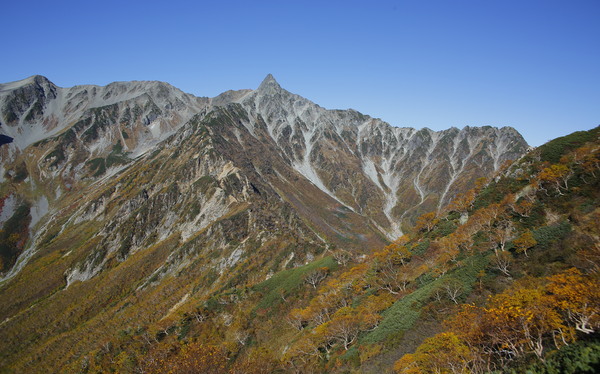 日本槍岳~表銀座縱走6日
